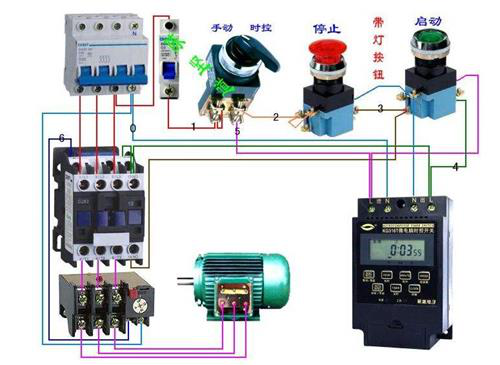 配電柜器件示意圖